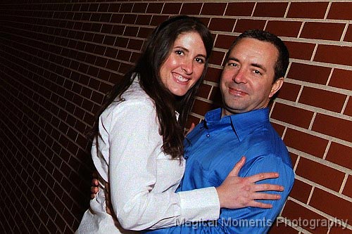 Lauren and Joel's Engagement Session at Schaumburg Town Center